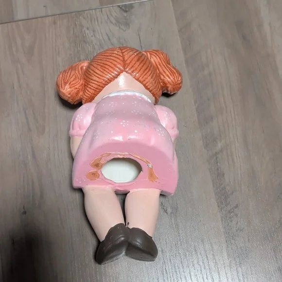 Vintage 80s Cabbage Patch Porcelain Sitting Figurine - Picture 5 of 6